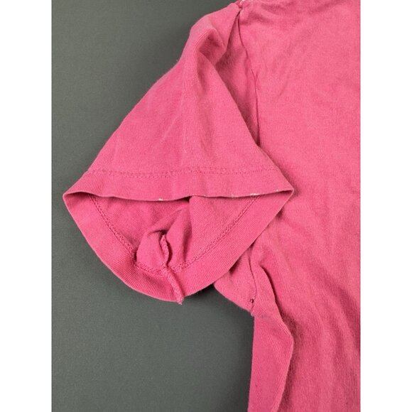 Rare Vintage Y2K Cows Ice Cream Art Painting Paint Splatter Pink Small Shirt - Picture 11 of 15